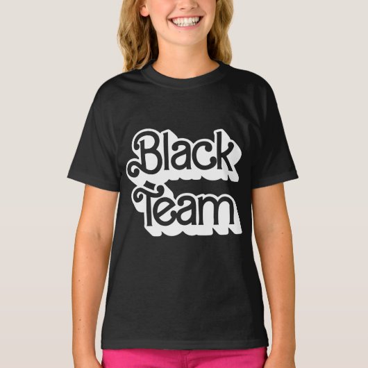 Color War Black Team Shirt (Voorkant)