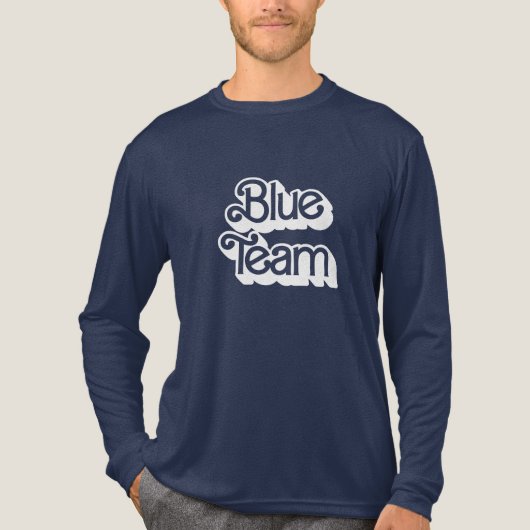 Color War Blue Team Shirt (Voorkant volledig)