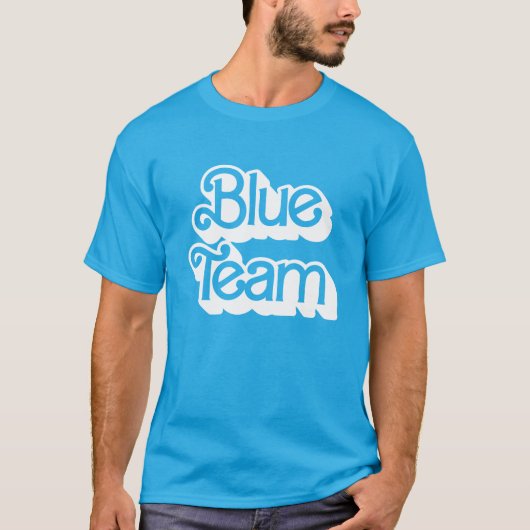 Color War Blue Team Shirt (Voorkant)