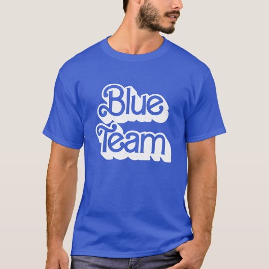 Color War Blue Team Shirt (Voorkant)