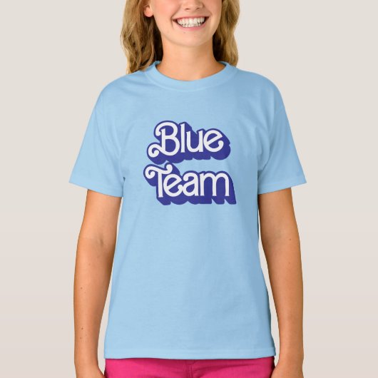 Color War Blue Team Shirt (Voorkant)