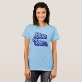 Color War Blue Team Shirt (Voorkant volledig)