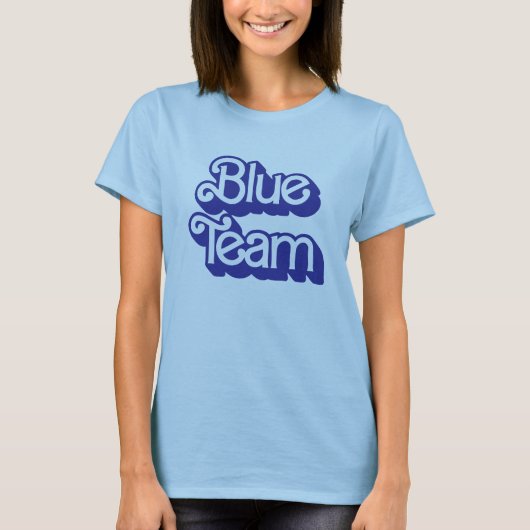 Color War Blue Team Shirt (Voorkant)
