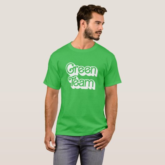 Color War Green Team Shirt (Voorkant volledig)