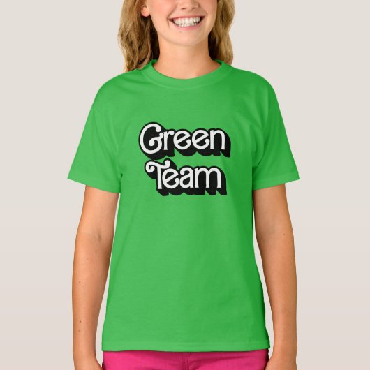 Color War Green Team Shirt (Voorkant)