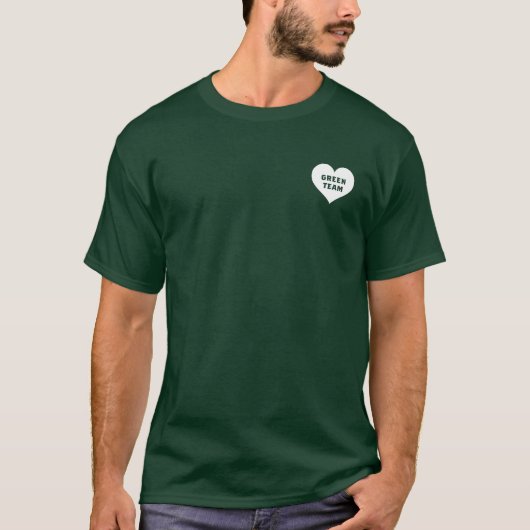 Color War Green Team Shirt (Voorkant)