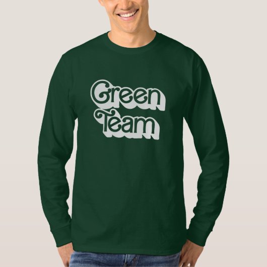 Color War Green Team Shirt (Voorkant)