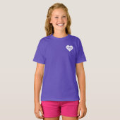 Color War Paarse Team Shirt (Voorkant volledig)