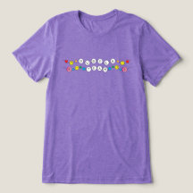 Color War Paarse Team Shirt