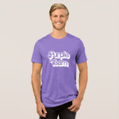 Color War Paarse Team Shirt (Voorkant volledig)