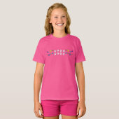 Color War Pink Team Shirt (Voorkant volledig)