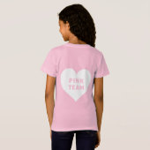Color War Pink Team Shirt (Achterkant volledig)