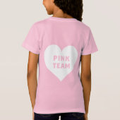 Color War Pink Team Shirt (Achterkant)