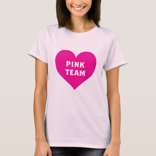 Color War Pink Team Shirt (Voorkant)