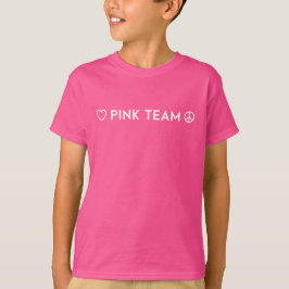 Color War Pink Team Shirt