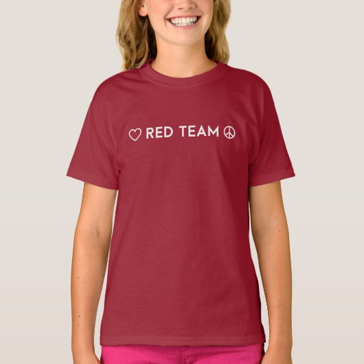 Color War Red Team Shirt (Voorkant)