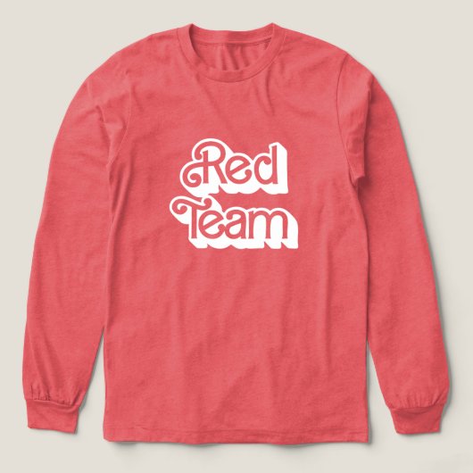 Color War Red Team Shirt (Voorkant)