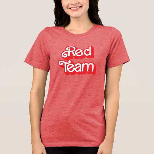 Color War Red Team Shirt (Voorkant)