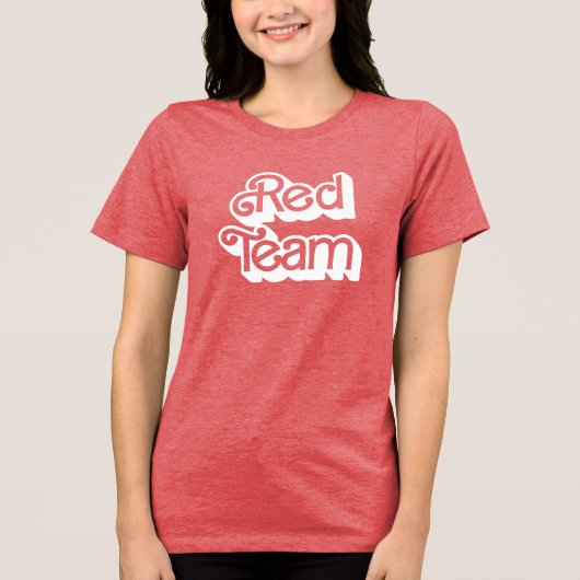 Color War Red Team Shirt (Voorkant)
