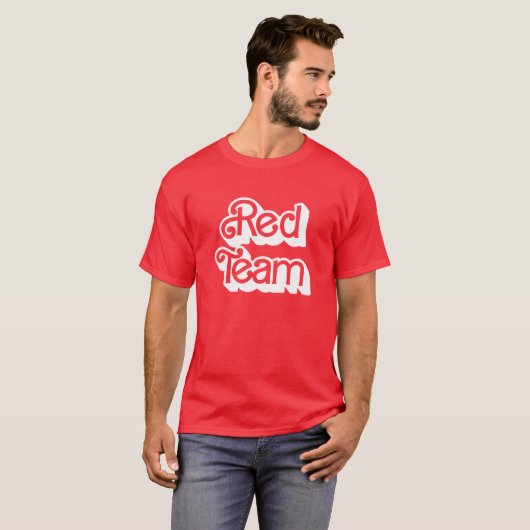 Color War Red Team Shirt (Voorkant volledig)