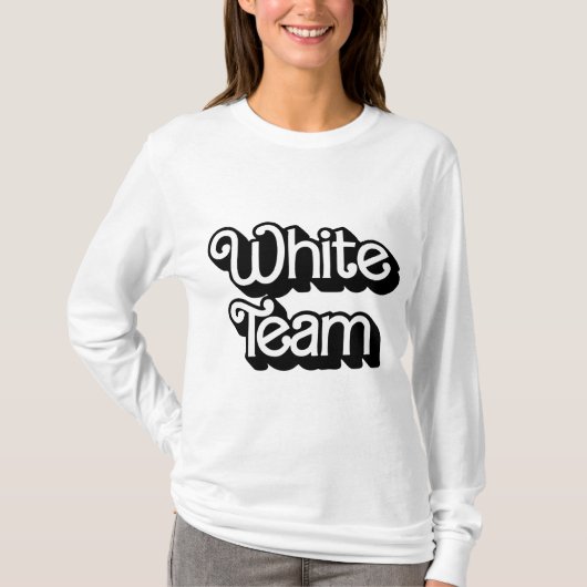 Color War White Team Shirt (Voorkant)
