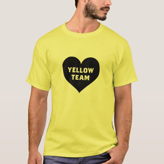 Color War Yellow Team Shirt (Voorkant)