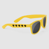 Color War Yellow Team Sunglasses Zonnebrillen (Rechts)