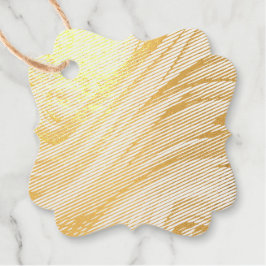 Color Wave Fusion – Modern Abstract Swirl Art Bedankjes Labels