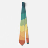 Color Wave Horizon Stropdas (Voorkant)