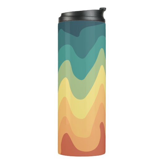 Color Wave Horizon Thermosbeker (Gedraaid links)