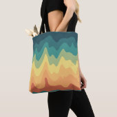 Color Wave Horizon Tote Bag (Dichtbij)