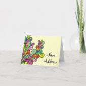 Color Waves Change of Address Aankondiging (Voorkant)