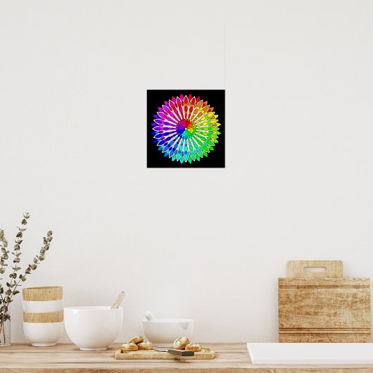 Color Wheel™ Poster (Keuken)
