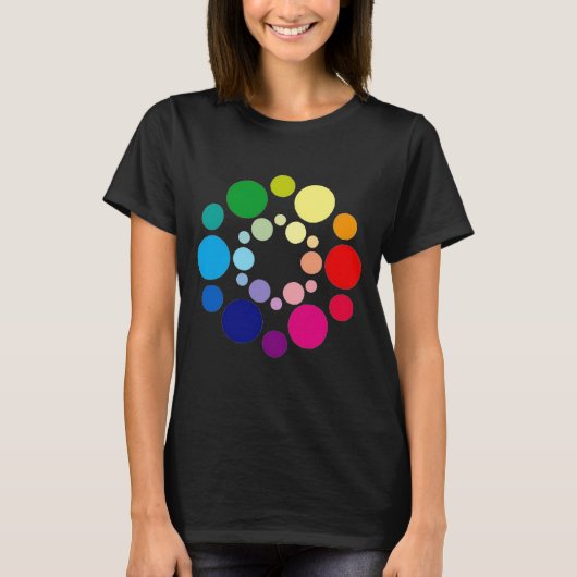 Color Wheel T Shirt (Voorkant)