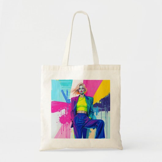 "Color Whisper – Everyday Tote" Tote Bag (Voorkant)