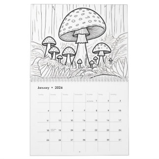 Color your own kalender