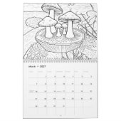 Color your own  kalender (Mar 2027)