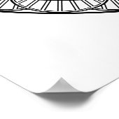 Color Yourself Mandala Poster Abstract Shapes Art (Hoek)