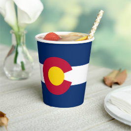 Coloradaanse vlag, Vlag van Colorado Papieren Bekers