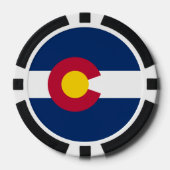 Coloradaanse vlag, Vlag van Colorado Poker Chips (Voorkant)