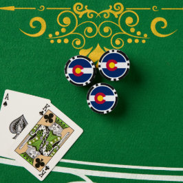Coloradaanse vlag, Vlag van Colorado Poker Chips