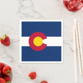 Coloradan Flag, Flag of Colorado Servet (Insitu)
