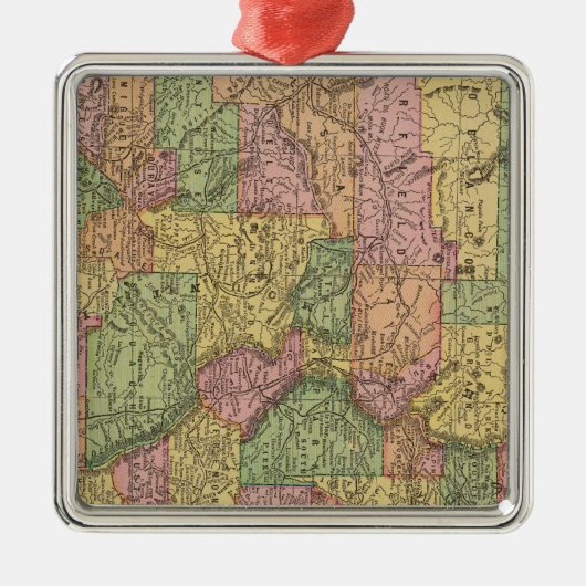 Colorado 10 metalen ornament (Voorkant)
