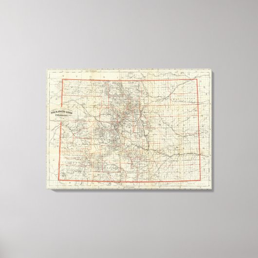 Colorado 12 canvas afdruk (Voorkant)