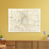 Colorado 12 canvas afdruk (Insitu (Woonkamer))