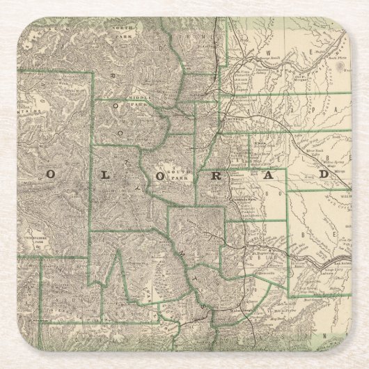 Colorado 12 kartonnen onderzetters (Voorkant)