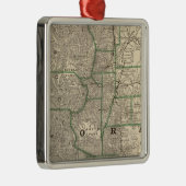 Colorado 12 metalen ornament (Rechts)