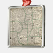 Colorado 12 metalen ornament (Links)