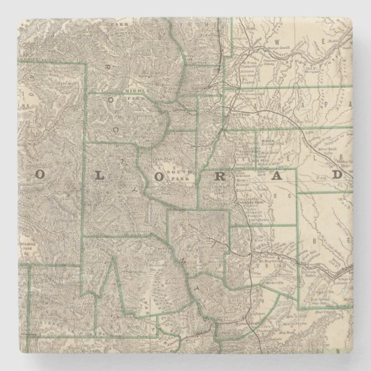 Colorado 12 stenen onderzetter (Voorkant)