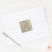 Colorado 12 vierkante sticker (Envelop)